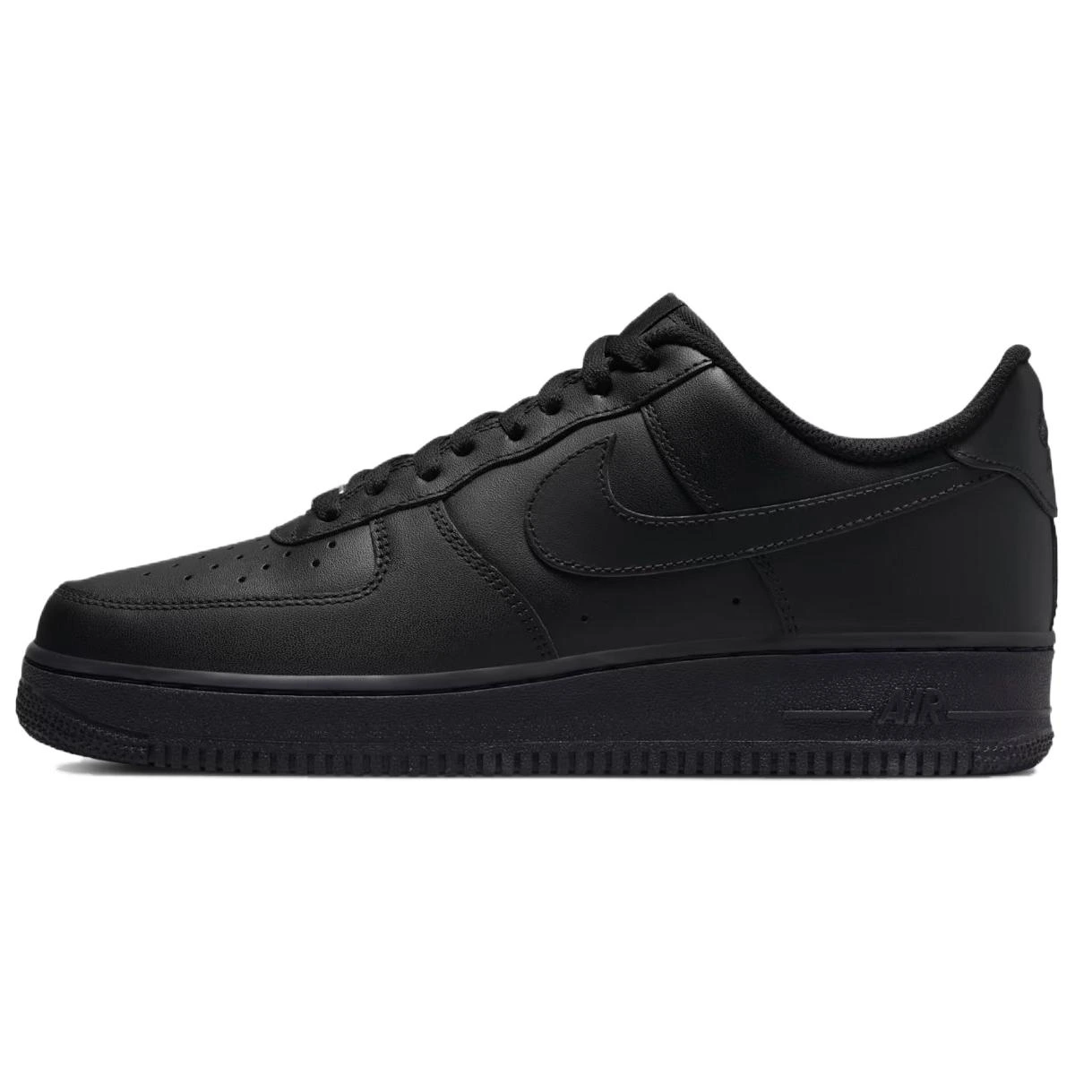 Nike Air Force 1 '07 «Triple Black» — фото 1