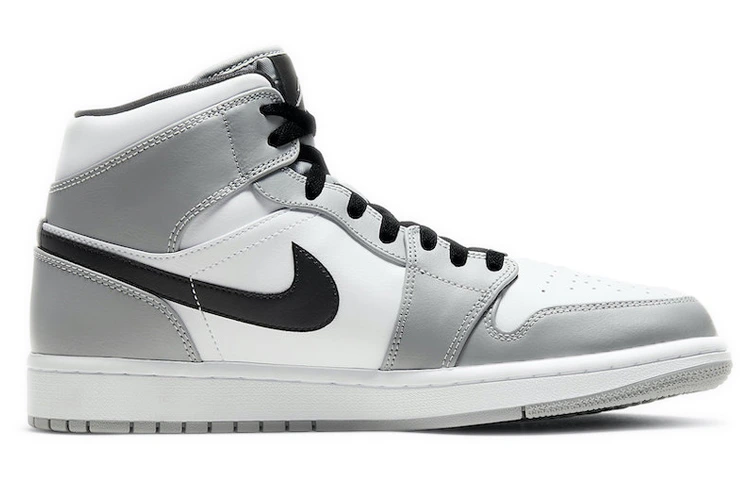 Air Jordan 1 Mid «Light Smoke Grey» — фото 2