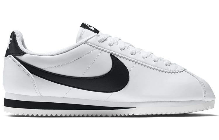 Nike Cortez «White Black» — фото 2
