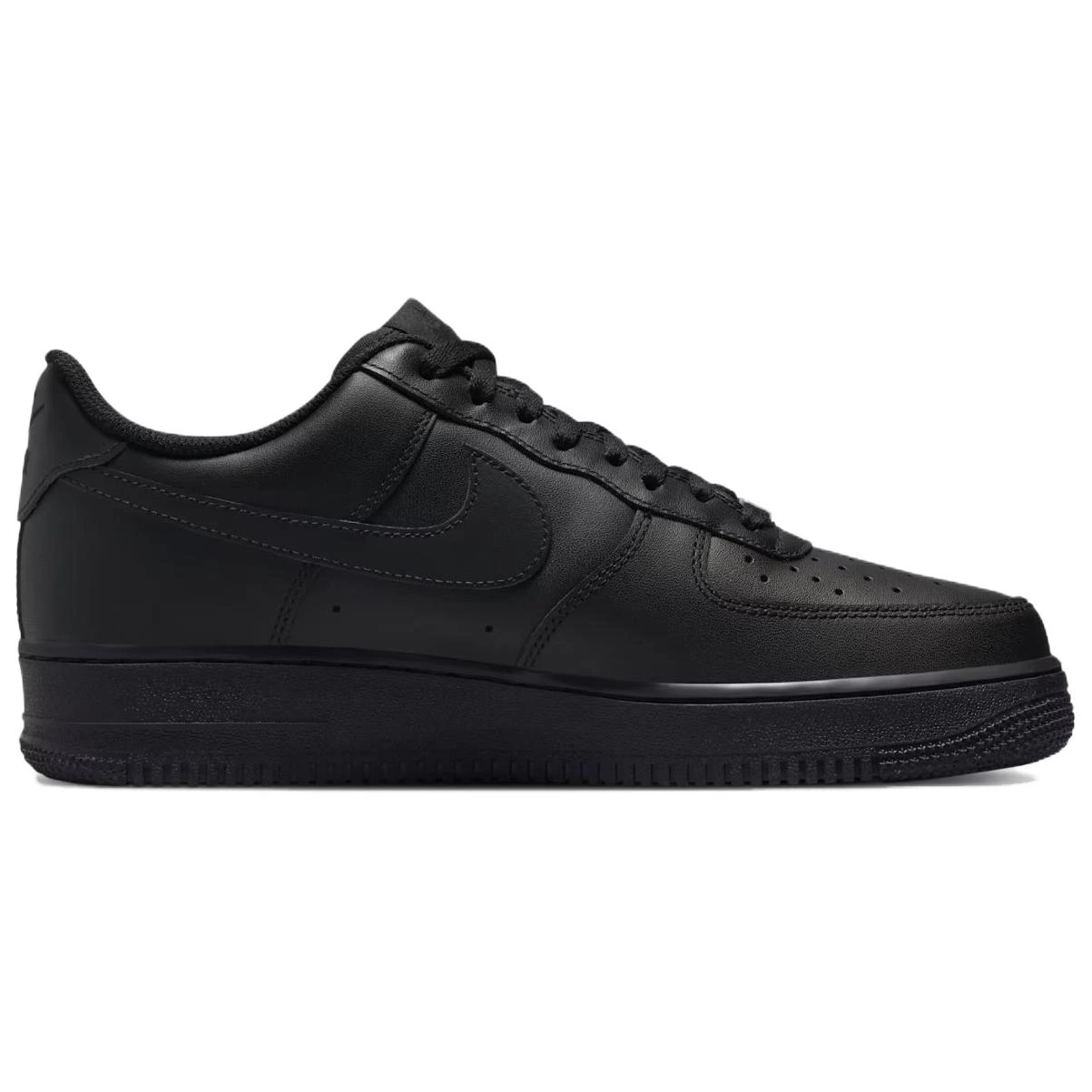 Nike Air Force 1 '07 «Triple Black» — фото 3