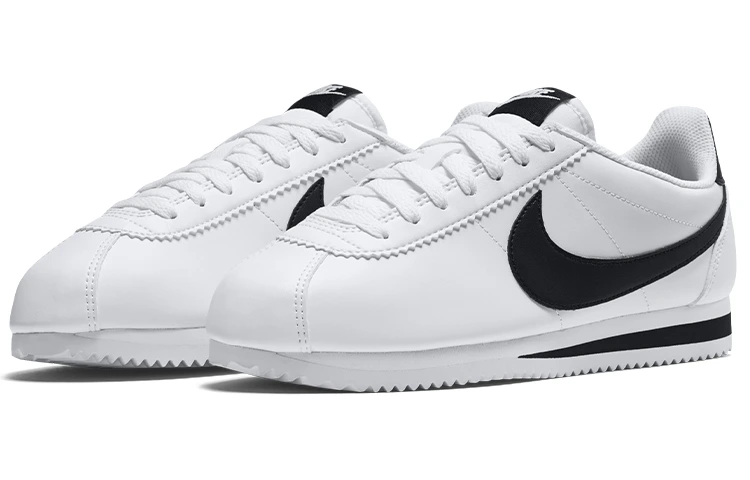 Nike Cortez «White Black» — фото 3