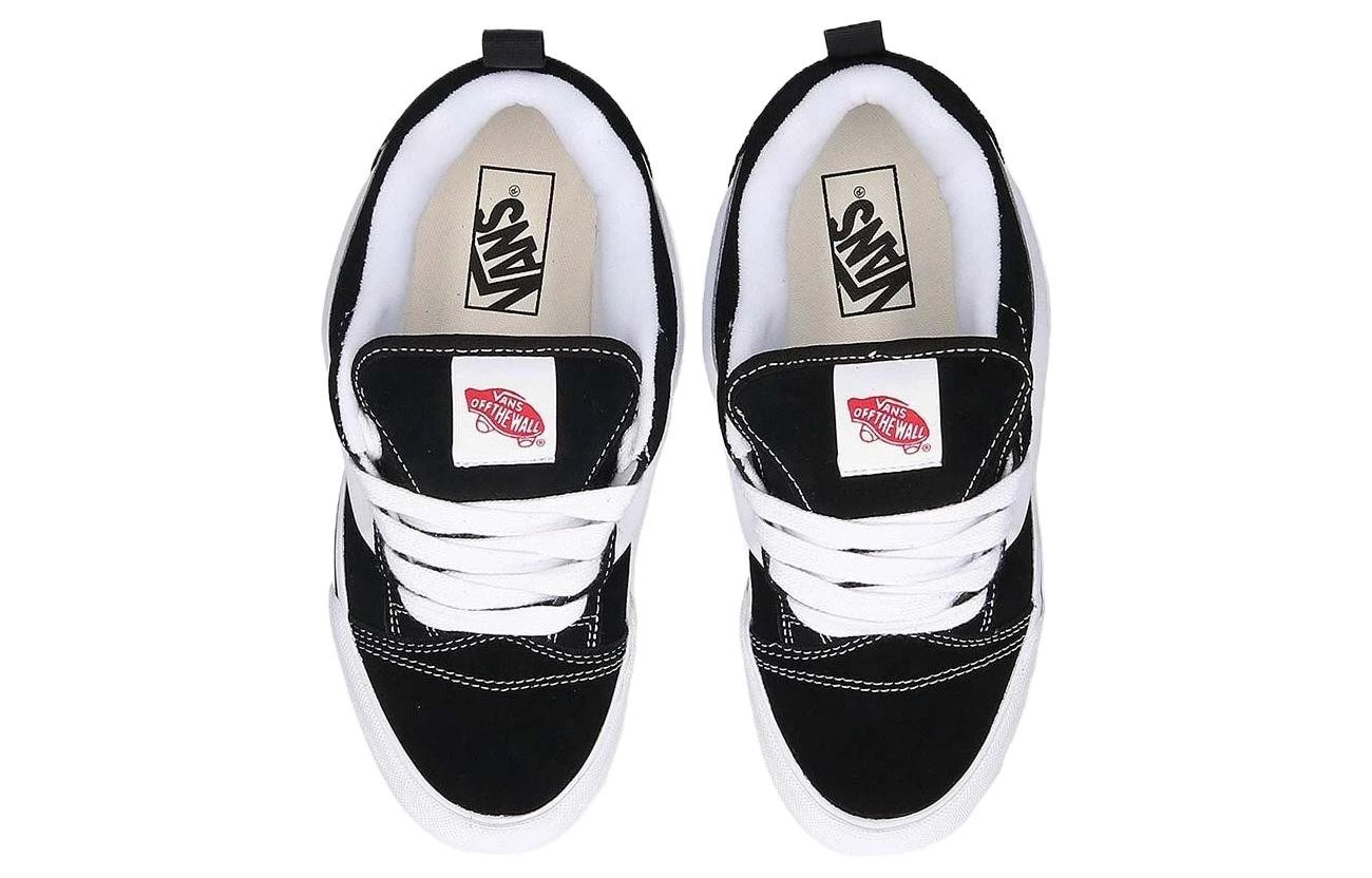 Vans Knu Skool «Black White» — фото 3