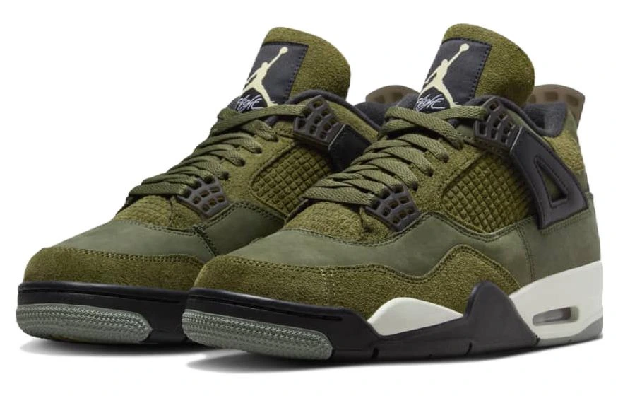Air Jordan 4 «Olive» — фото 4