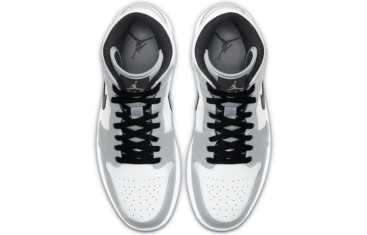 Air Jordan 1 Mid «Light Smoke Grey» — фото 4
