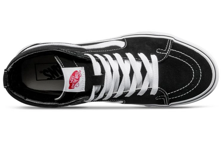 Vans Sk8-Hi «Black White» — фото 4
