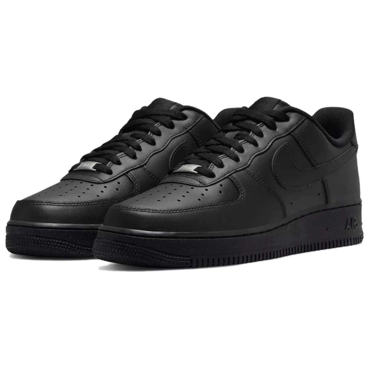 Nike Air Force 1 '07 «Triple Black» — фото 4